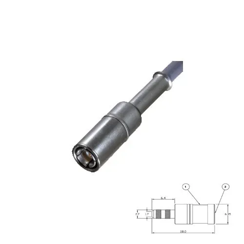 T.E.G. SMB crimp connector female RG174-188-316 coax