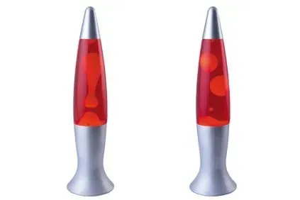 T.E.G. SUMI Lava Lamp Rood Sfeerlamp