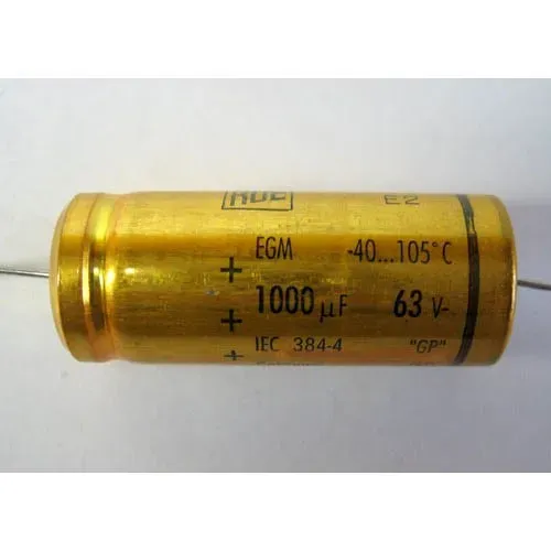 T.E.G. elco axiaal 1000UF 63V 40x16mm