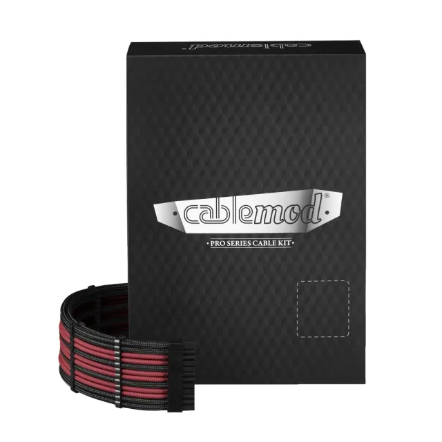 CableMod E-Series PRO ModMesh Kabelset EVGA zwart-rood