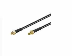Microconnect WLAN verlengkabel 5 meter zwart SMA reverse