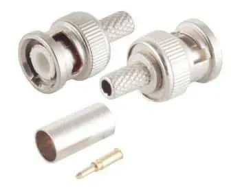 Microconnect BNC crimp connector RG59 coax 1 stuk