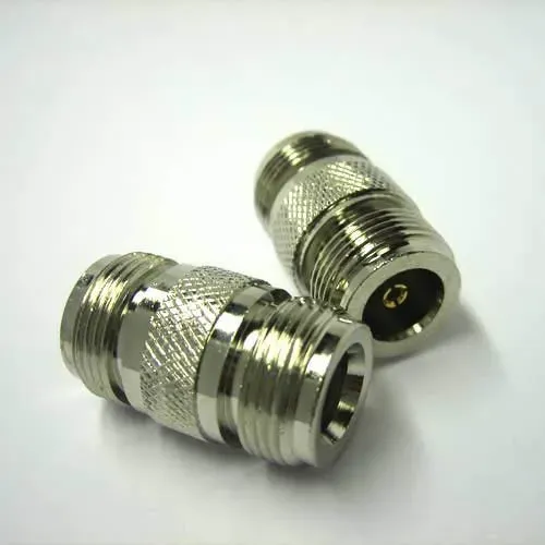 T.E.G. N koppeling 2x female adapter coax