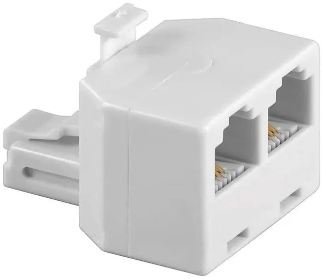 Microconnect ISDN splitter RJ11 1 naar 2 T-adapter