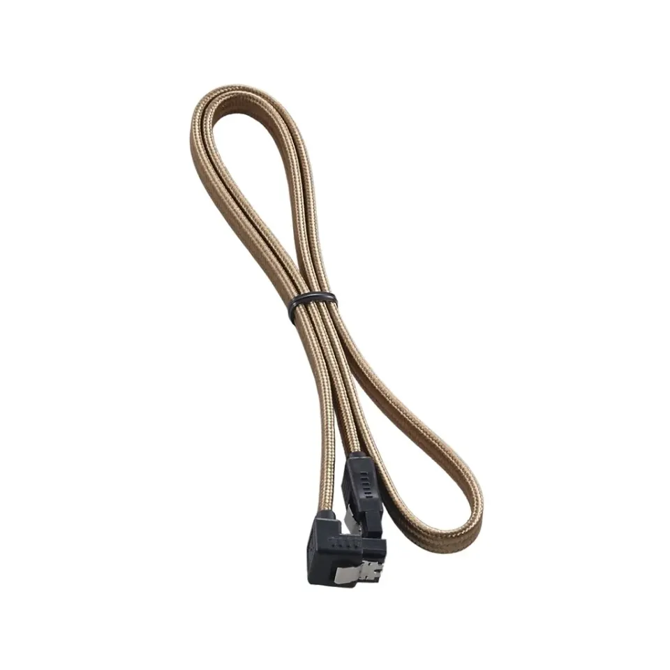 CableMod ModFlex SATA kabel 60cm goud haaks
