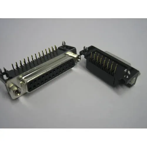 T.E.G. Sub-D connector female 25-polig haaks print