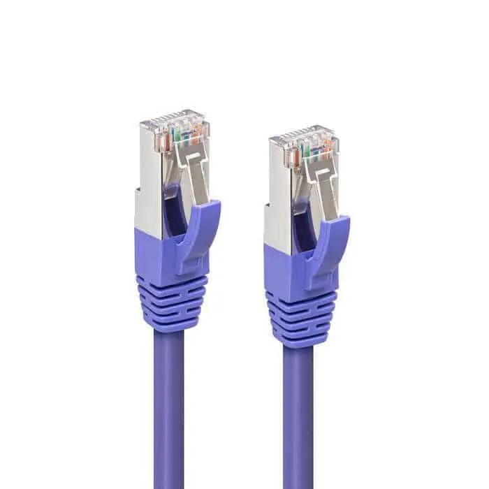 Microconnect CAT6 S/FTP netwerkkabel 0,15m paars