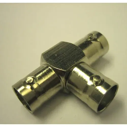 T.E.G. BNC T-adapter 3x female coax splitter