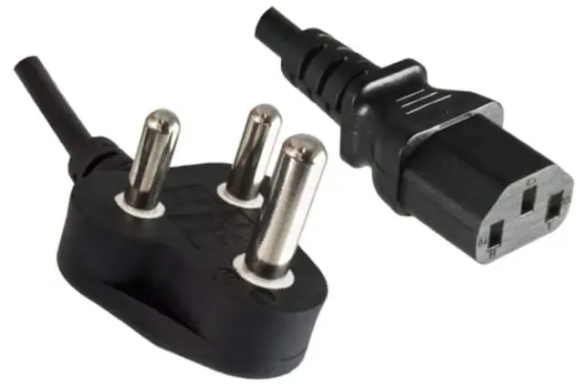 Microconnect Type D C13 stroomkabel 1,8m India
