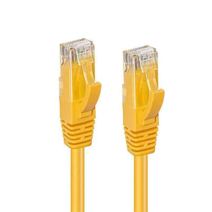 Microconnect CAT5e netwerkkabel 2m geel U/UTP