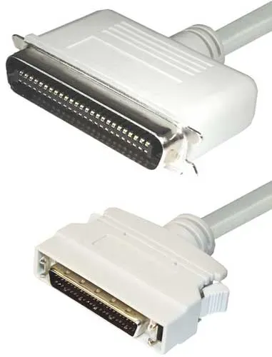 T.E.G. Centronics adapter 50-pin naar HP Sub-D 50-pin