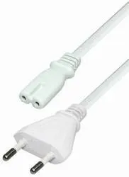 T.E.G. Netsnoer Euro - IEC C7 2.0m Wit