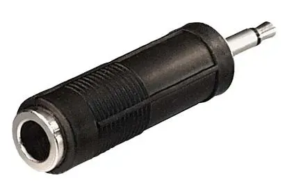 T.E.G. verloopadapter 6,3mm stereo-3,5mm mono