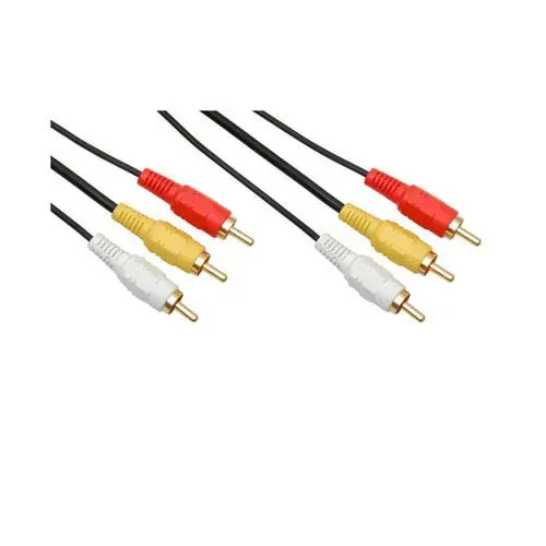 T.E.G. AVK354-1000 audio videokabel 3x cinch