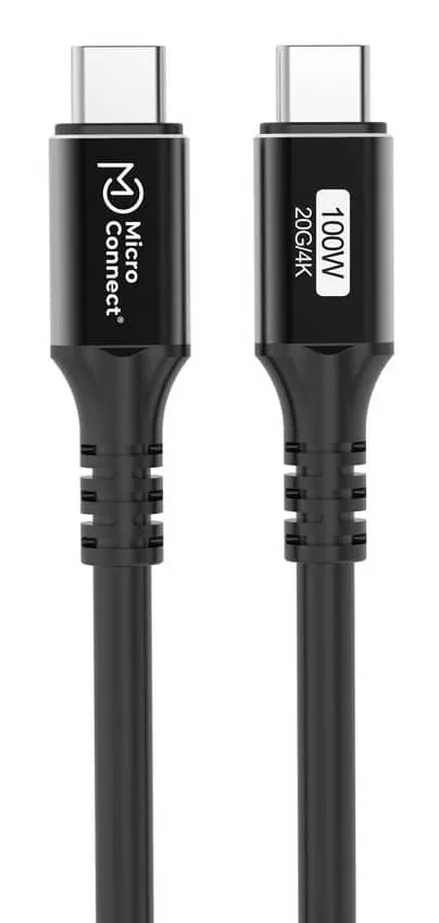 Microconnect Premium USB-C kabel 3m 100W 20Gbps 4K