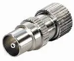 T.E.G. IEC Connector Male 9,5 mm Metaal Chassis