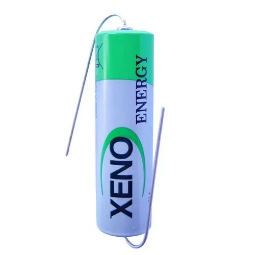 T.E.G. 3,6V AA lithium batterij met soldeerdraad