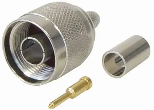 T.E.G. N male krimp connector RG58U 50 Ohm
