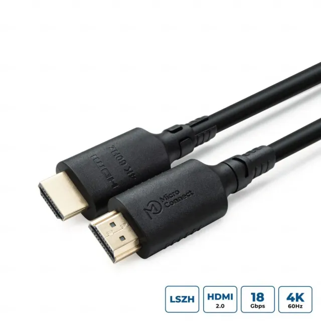 Microconnect ColorFlex HDMI kabel 4K 1m halogeenvrij