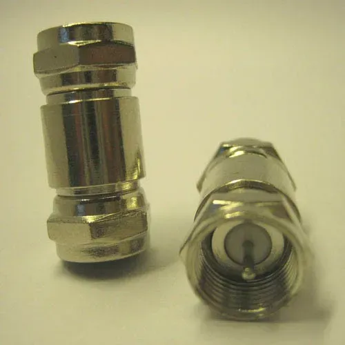 T.E.G. F koppelstuk male-male coax adapter dubbel male