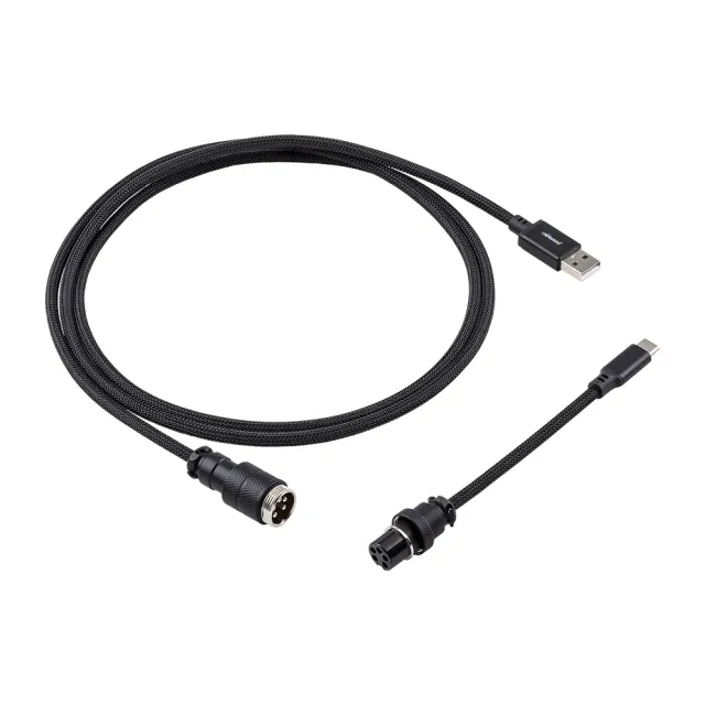 CableMod Pro toetsenbordkabel zwart USB-A naar USB-C 150cm