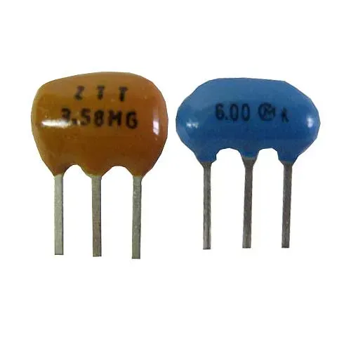 T.E.G. keramische resonator 4MHz 3-pins per stuk