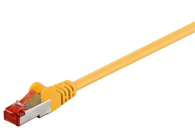 Microconnect CAT6 F/UTP netwerkkabel 15m geel 250MHz