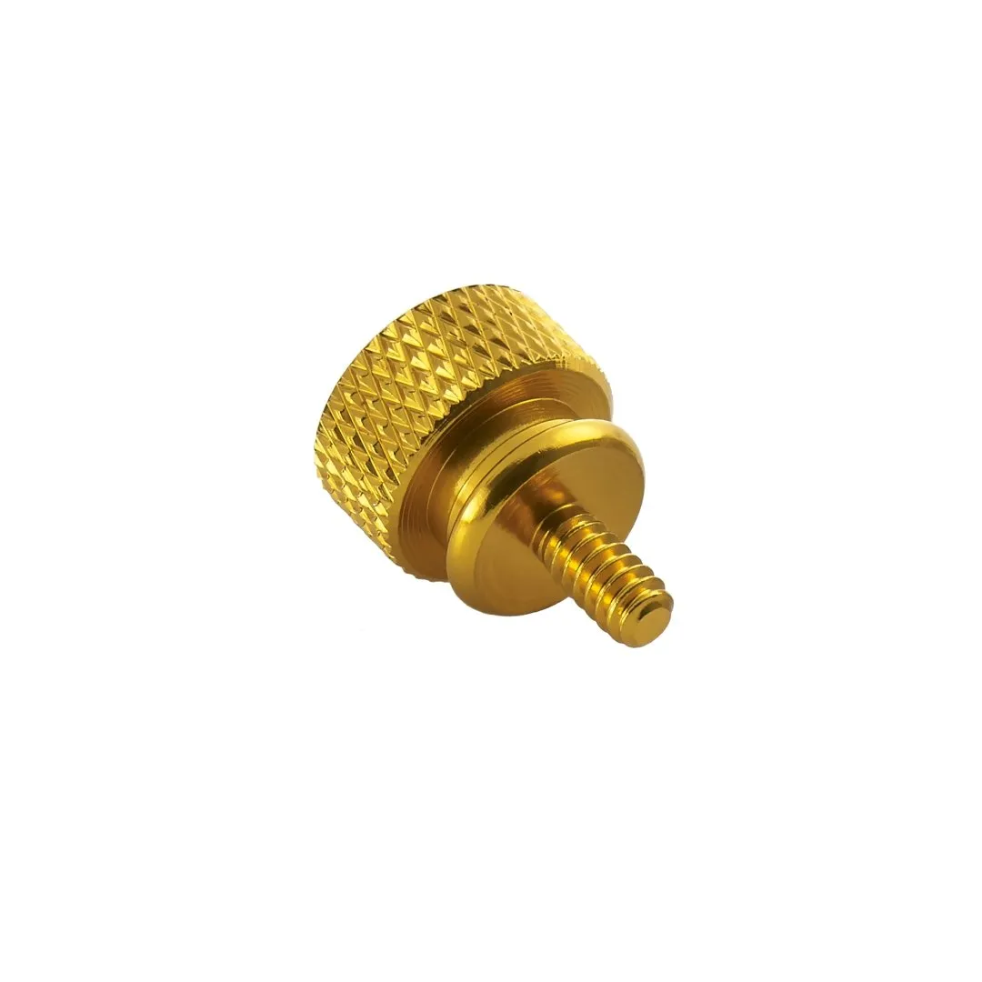 CableMod duimschroeven aluminium goud UNC 6-32