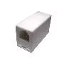 T.E.G. RJ12 inline coupler 6P6C telefoon koppeling