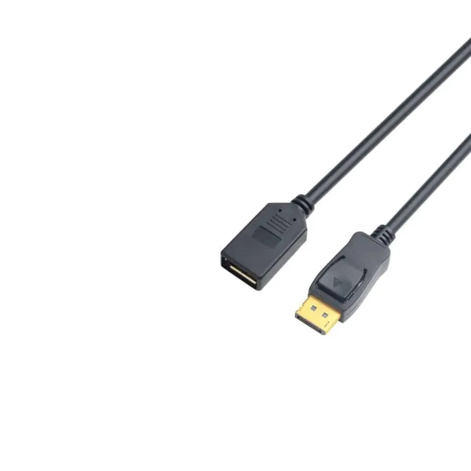 Microconnect DisplayPort verlengkabel 1m zwart