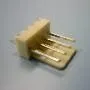 T.E.G. Nylon printdeel 4-polig 2,54 mm 25 stuks