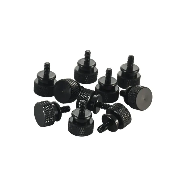 CableMod Anodized Aluminum UNC 6-32 duimschroeven zwart aluminium