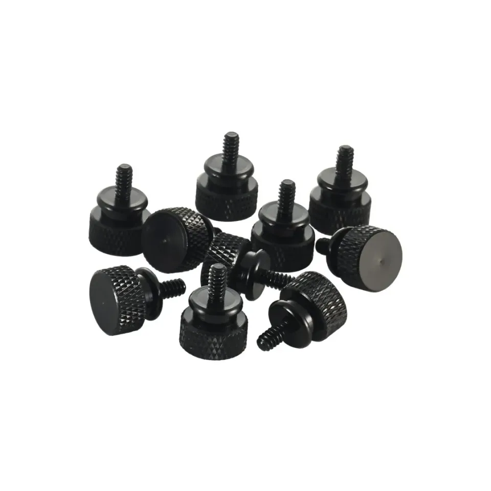 CableMod Anodized Aluminum UNC 6-32 duimschroeven zwart aluminium
