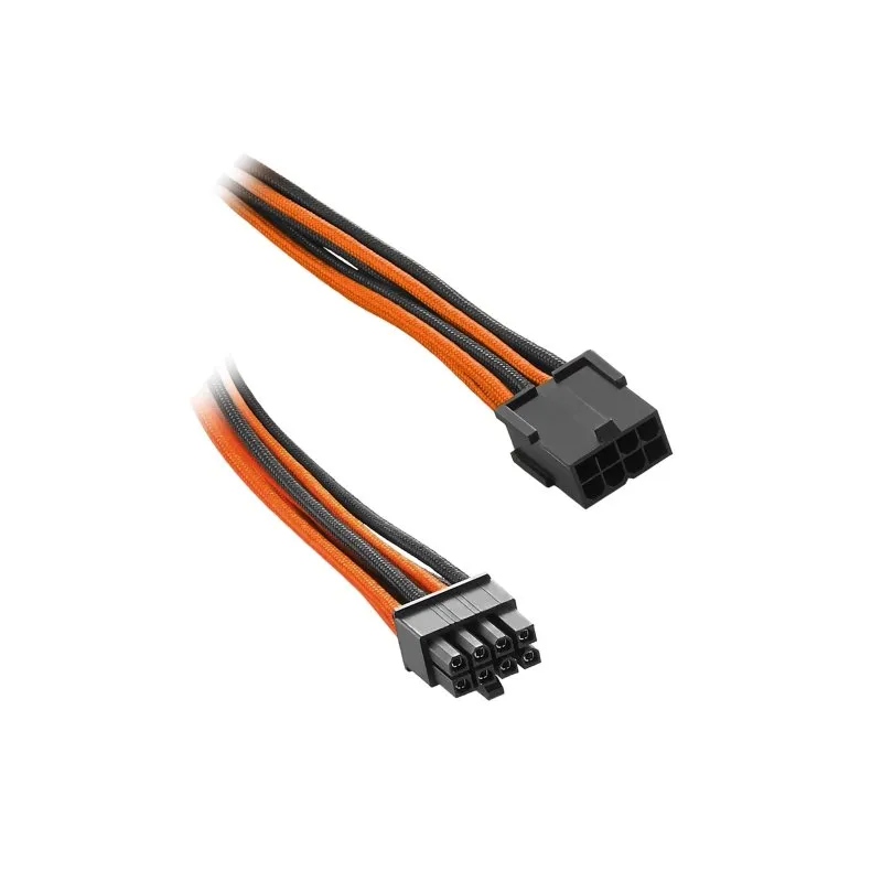 CableMod Classic 8-pin PCI-e verlengkabel 45cm zwart-oranje