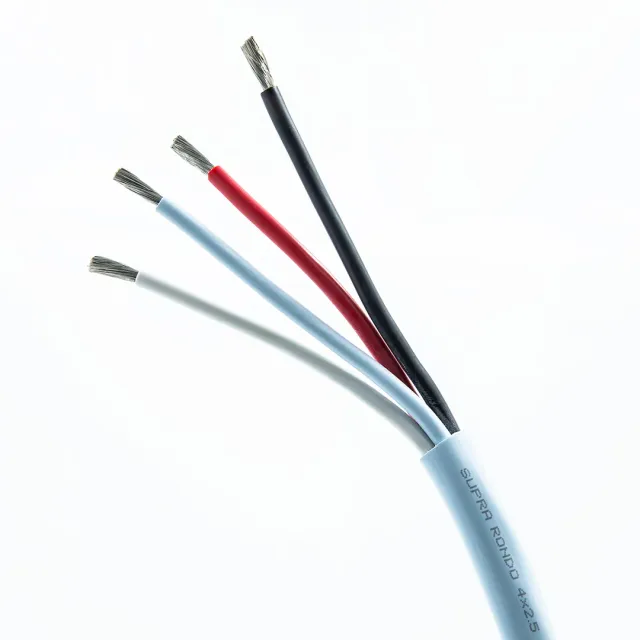 Supra Rondo Blue 4x2,5mm2 bi-wire luidsprekerkabel OFC