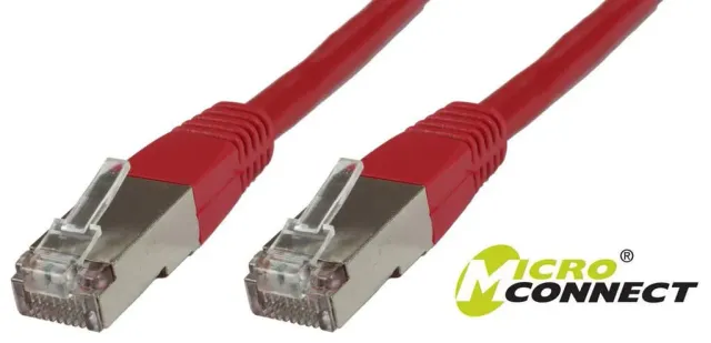 Microconnect CAT6 F/UTP netwerkkabel 15m rood 250MHz
