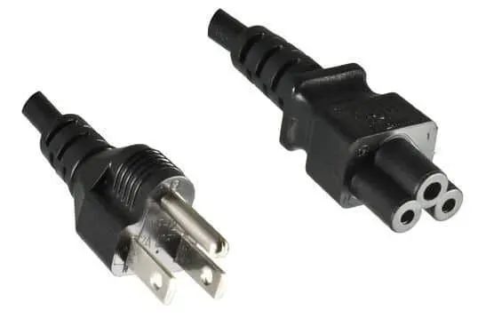 Microconnect netsnoer Japan 3-pin naar C5 1,8m zwart