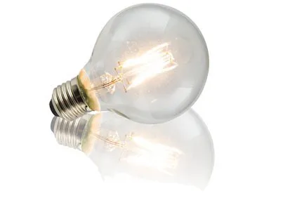 T.E.G. LED Gloeilamp Grote Bol E27 4W Warm Wit