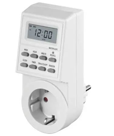 Microconnect digitale tijdschakelaar dag week timer