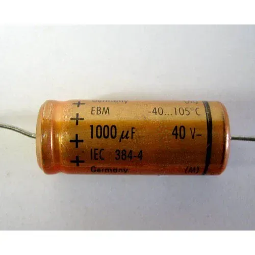 T.E.G. 1000µF 40V elco axiaal per stuk