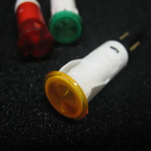 T.E.G. signaallampje 230V neon rood rond 10mm
