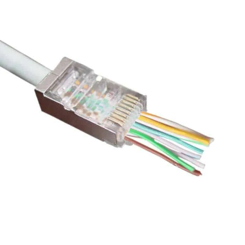 Microconnect Cat6 RJ45 connector 100 stuks FTP easy