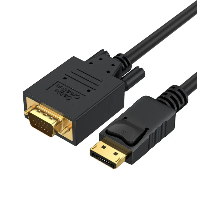 CableCreation DisplayPort naar VGA Kabel 1,8m