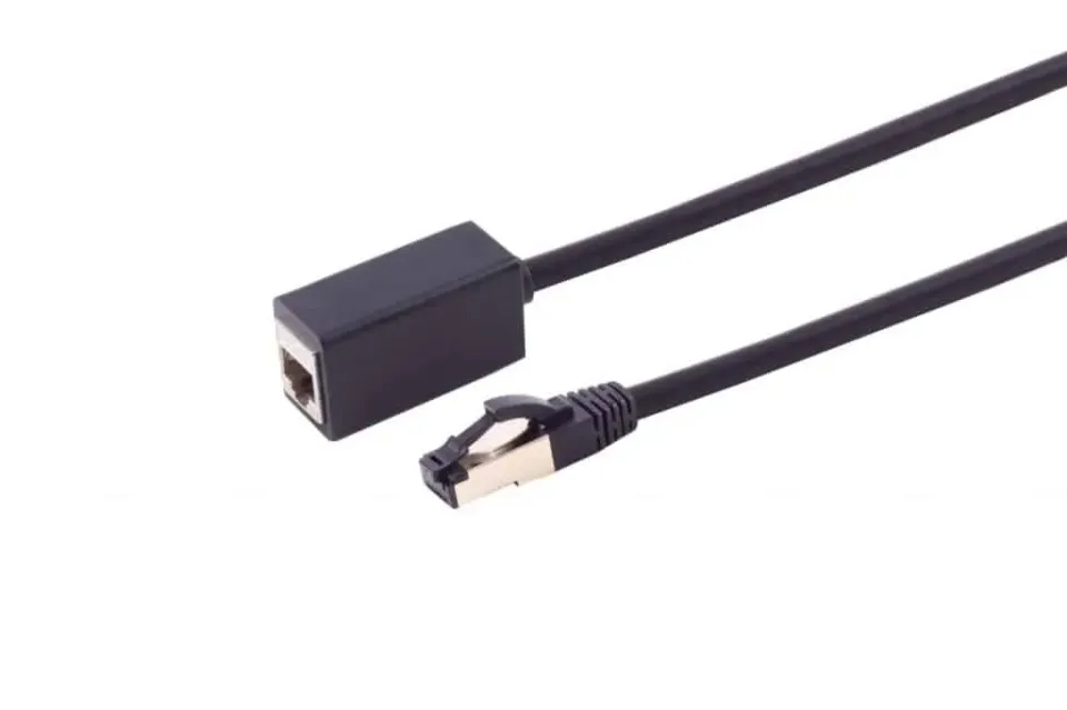 Microconnect CAT8.1 verlengkabel 1m zwart