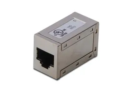 T.E.G. Cat6 RJ45 Koppelblok afgeschermd metaal 1:1