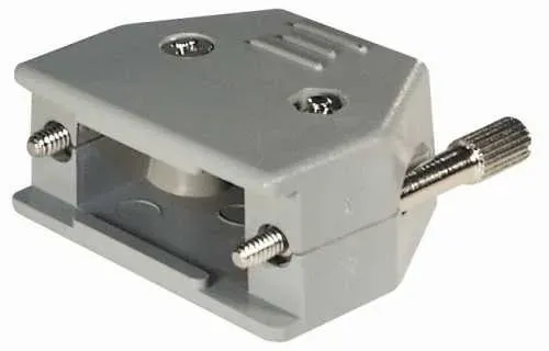 T.E.G. Sub-D 15-pin kap stekkerbehuizing met spanschroeven