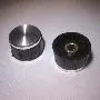 T.E.G. knop met schroef 15,5x24,5mm as 6mm