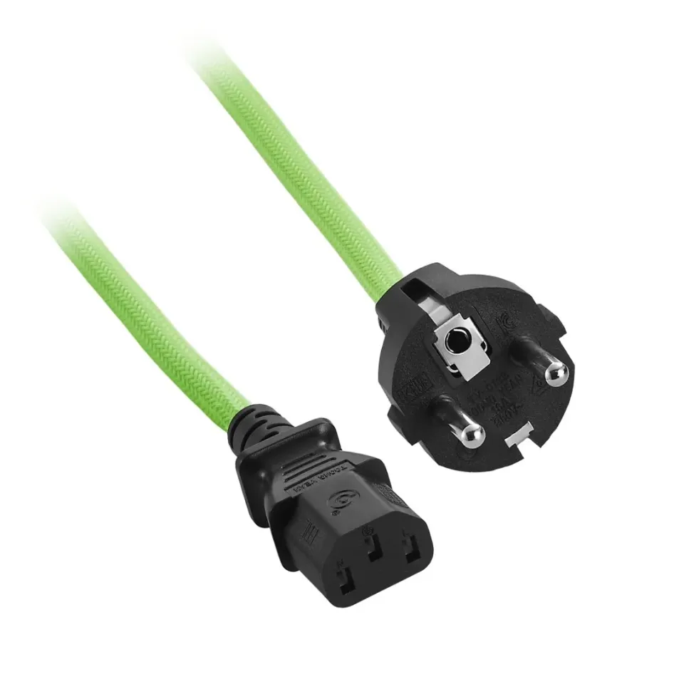 CableMod ModMesh Netsnoer C13 Lichtgroen 2m