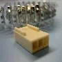T.E.G. Nylon Crimp Female Stekker 3-polig 25 stuks 2,54mm