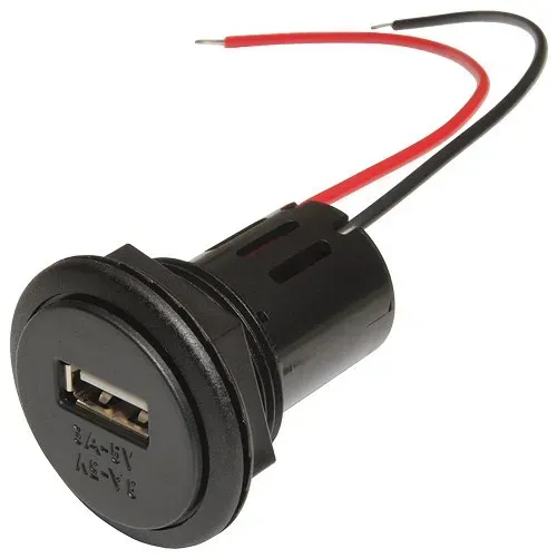 T.E.G. USB voeding 8-34V in 5V uit inbouw module
